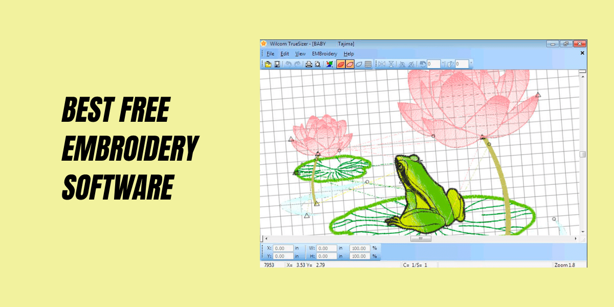 Best Free Embroidery Software for Digitizing and Stitching Designs